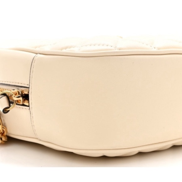 NWT VERSACE Nappa Medusa Quilted Lambskin Leather Crossbody Bag Include Dust Bag - Picture 7 of 8